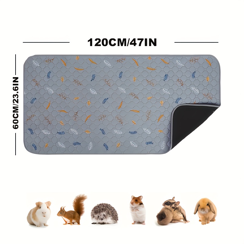 reusable washable guinea pig cage mat non slip quick dry Temu