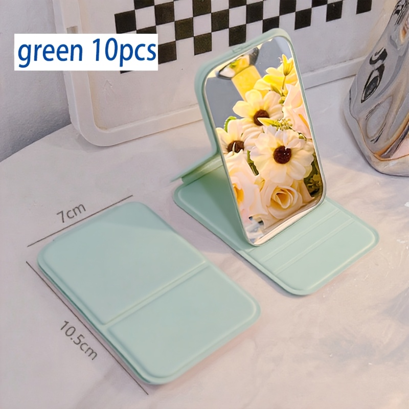 10 Pack Custom Mini Folding Makeup Mirrors