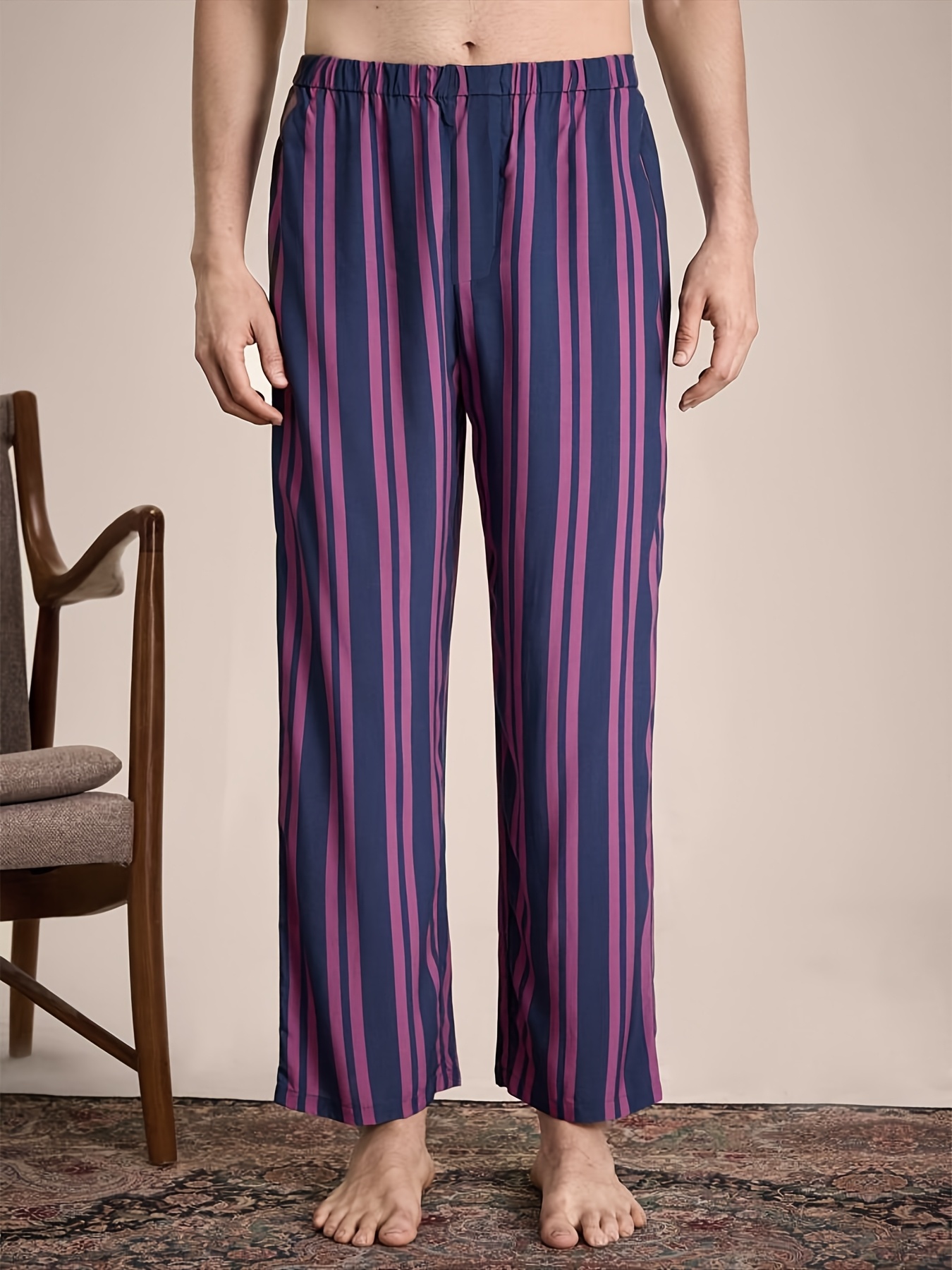 Savage X Fenty, Men's, Savage X Satin Pants, Juicy Purple