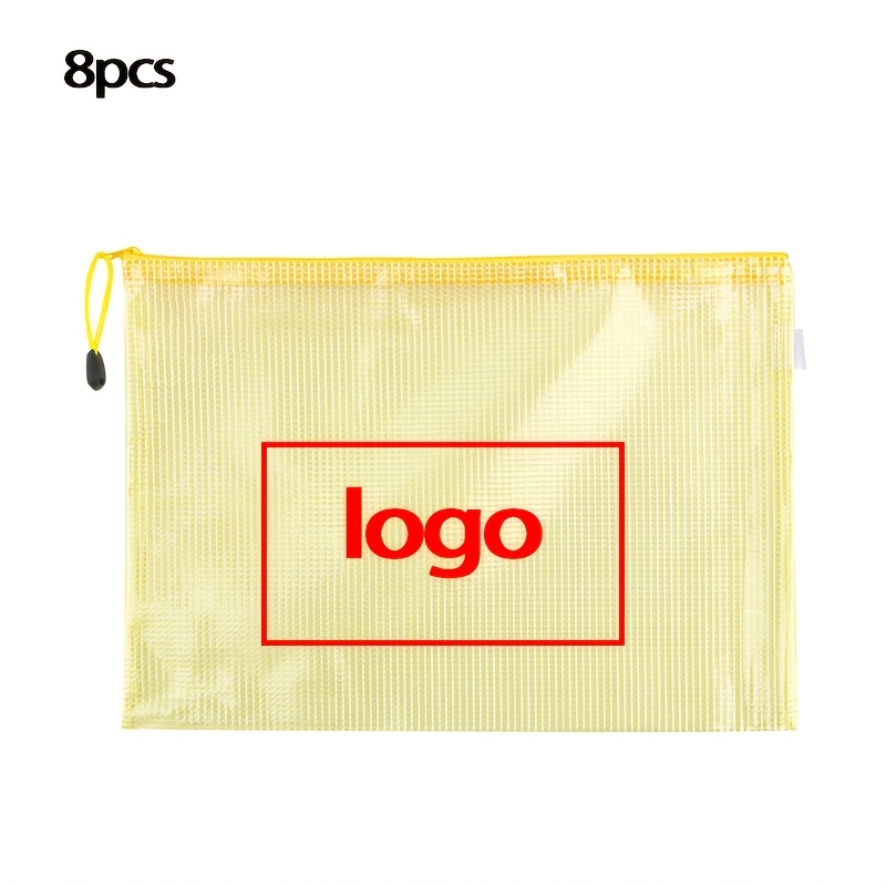 TEMU de rangement personnalisable 8 pièces avec , logo, image ou motif gravé, 5 couleurs disponibles. Idéal pour les , documents, , loisirs créatifs