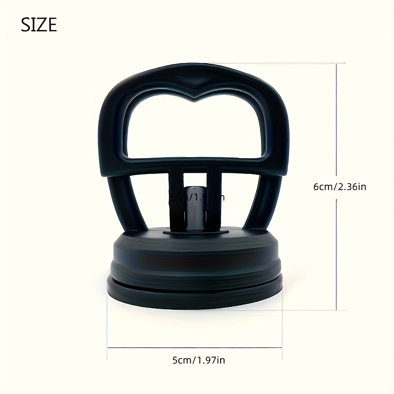 1pc Powerful Mini Car Door Panel Suction Cup Repair Tool - Easy Groove Removal, Insulated Material, No Electricity Needed for Vehicle Body Trim & Dent Fixing