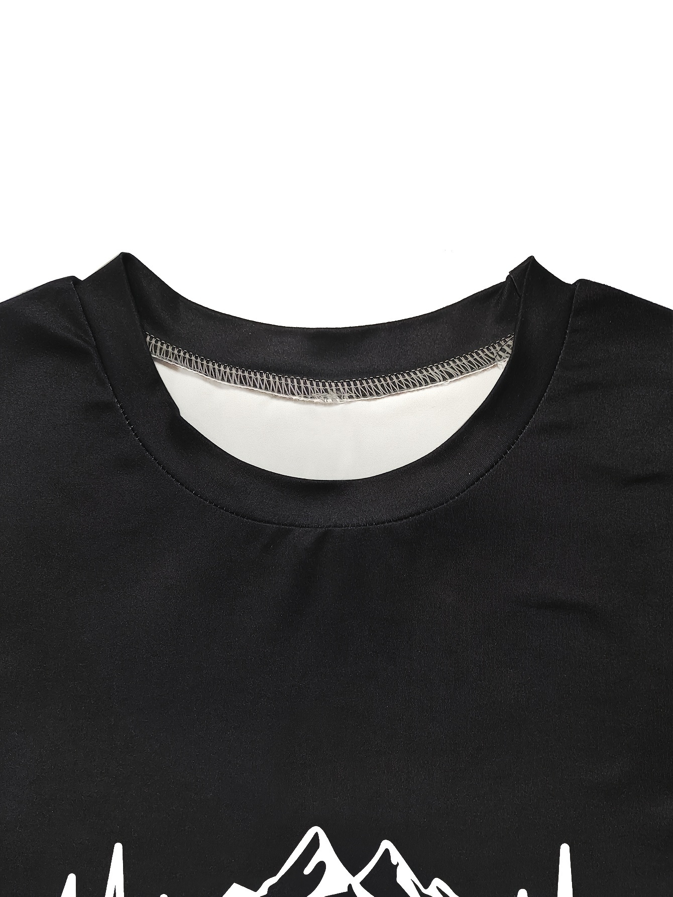 Stylish European and American Short-Sleeve Long-Pants Round-Neck Gradient Color Letter Print High-Elasticity Women's Set