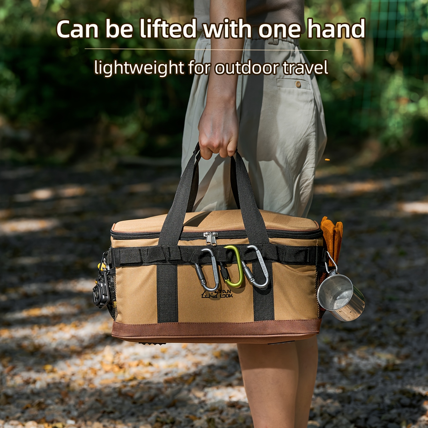 Outdoor Tactical Insulated Cooler Bag for Camping