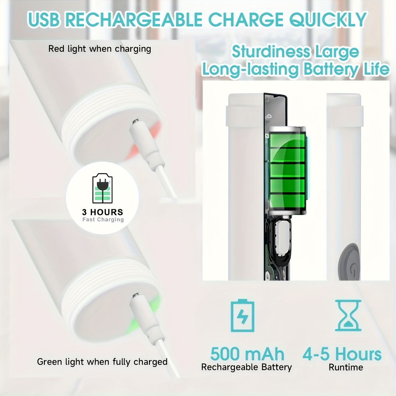 a beautiful t shaped electric cleaning brush set with multiple brush heads this usb rechargeable medium hard handheld   for kitchens living rooms bathrooms etc and can clean stains on shoes sofas pot bottoms etc details 4