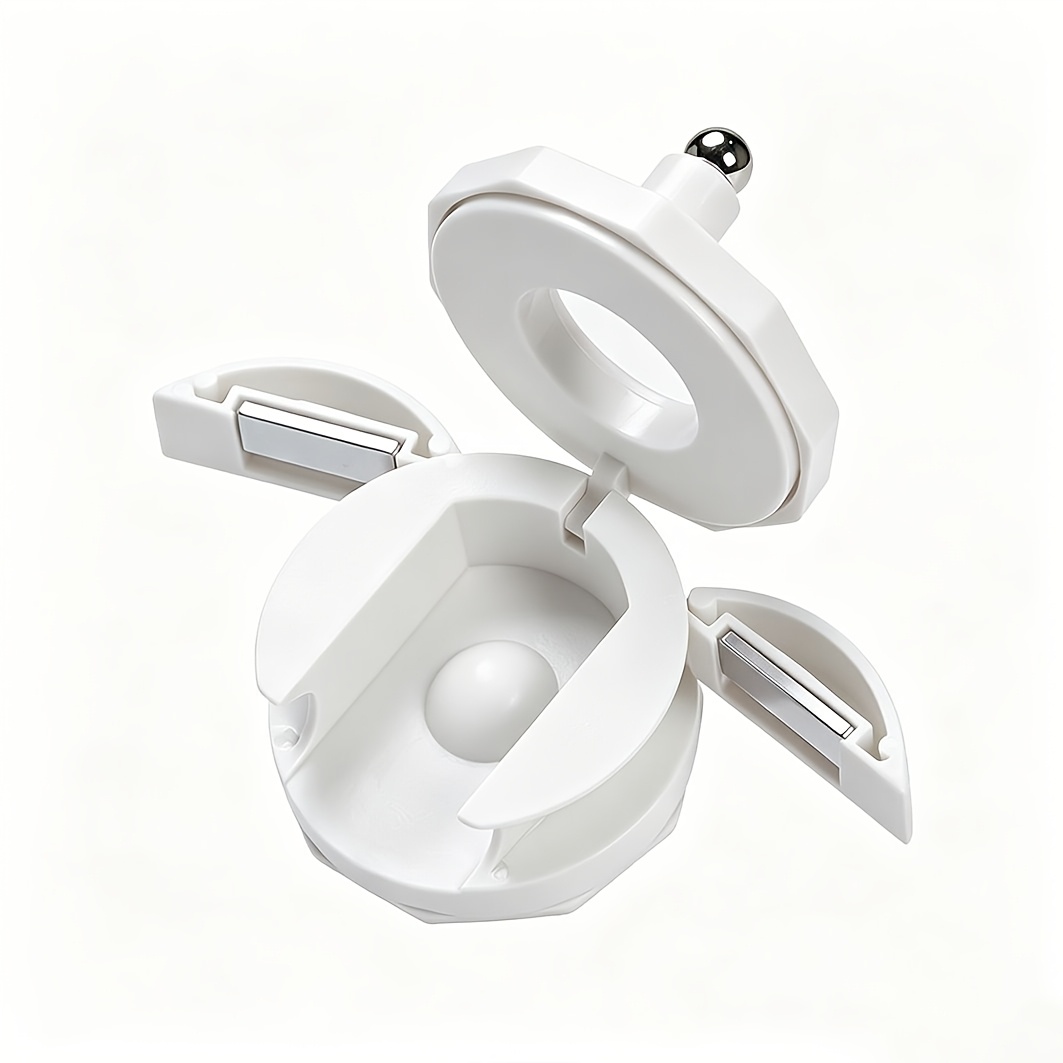 TEMU Magnete per unghie occhio BaoshiMan girevole a 360簞 per gel, applicatore di perline con design a apribile per principianti e manicuristi, senza