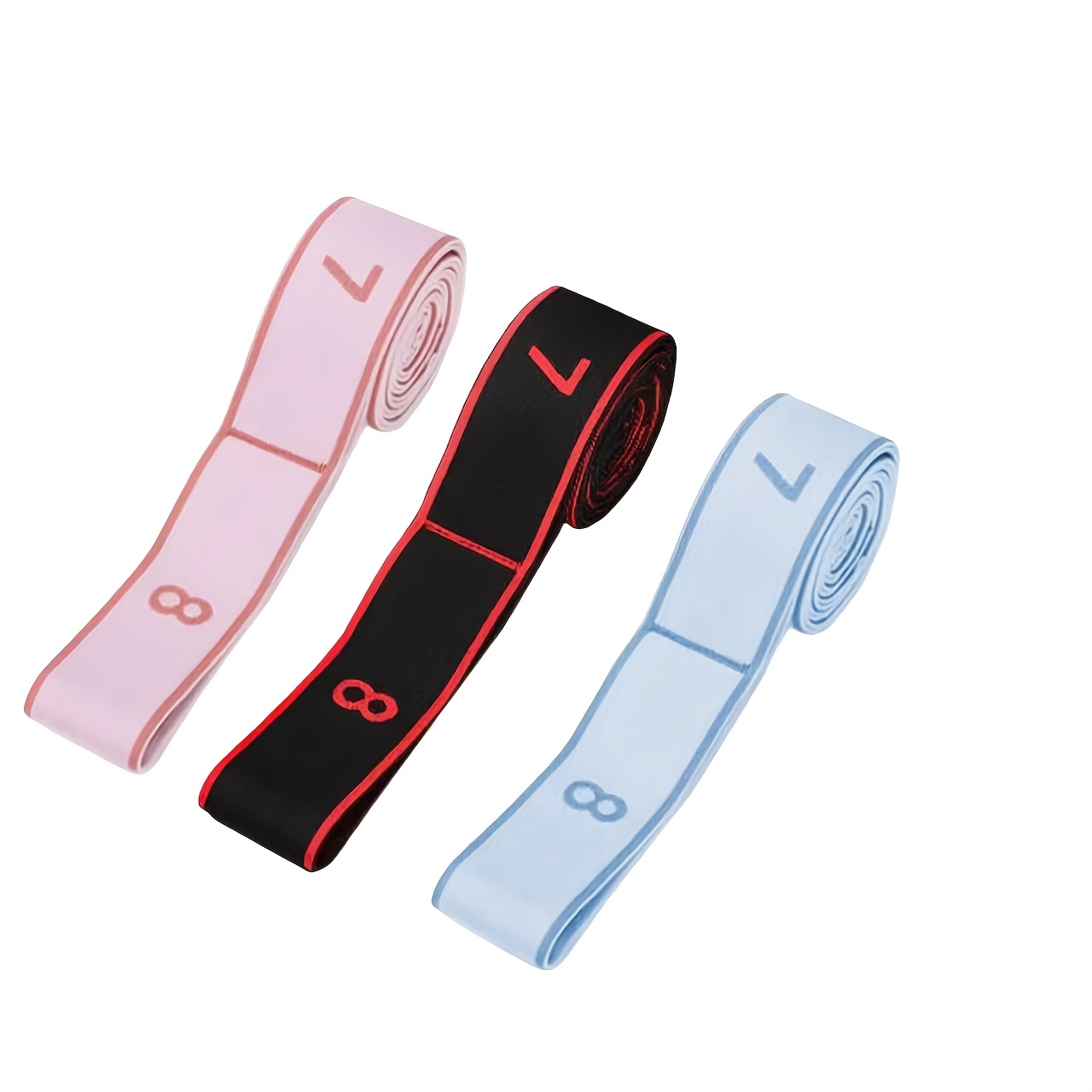 TEMU Beginner Yoga Resistance Bands For Fitness, Yoga Support Bands, And Shoulder-opening Stretch Bands