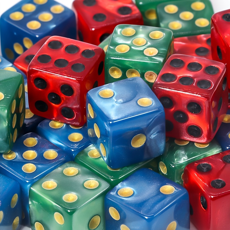 12pcs Luminous Dice Set for Role-Playing Games