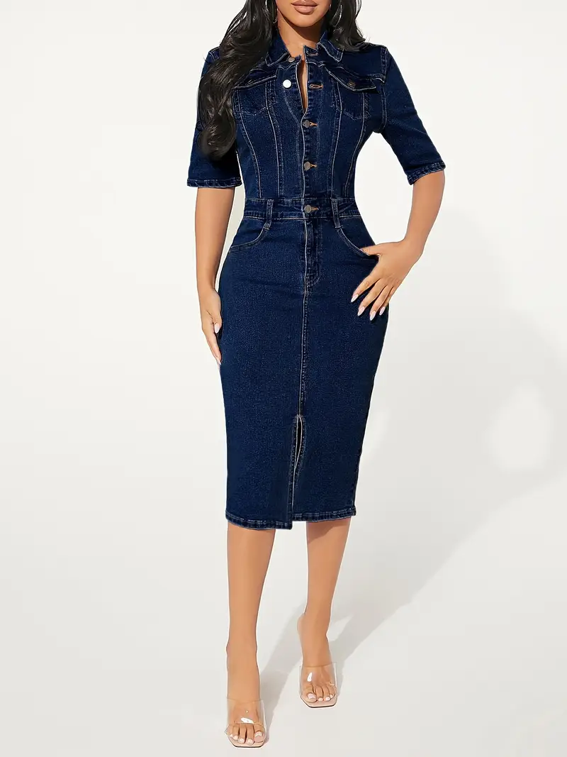womens stretchy jeans like dress elegant long sleeve non see - Temu Greece womens stretchy jeans like dress elegant long sleeve non see - Temu Greece