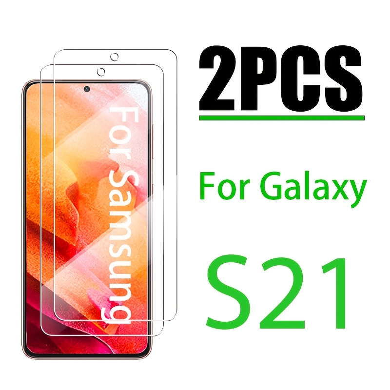 E-shop 2 Stk. gehärtetes Glas für for Samsung for Galaxy S21 S21, Displayschutzfolie für for Galaxy S21 S21 5G, Schutzfolie aus Glas