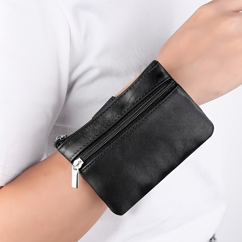 

Portable Wrist Bag, Korean Storage Bag, Key Bag, Fashion Bank Card Holder, Casual Design