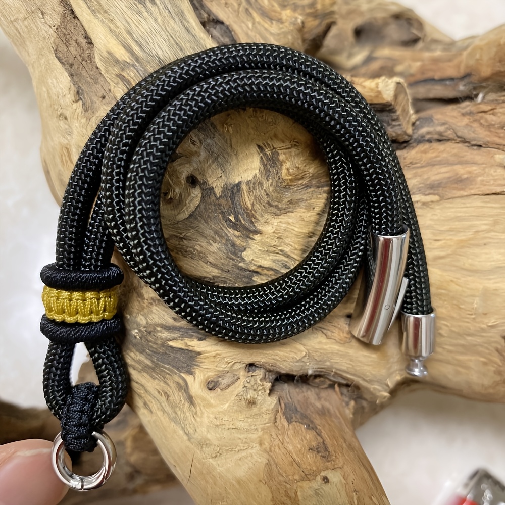 5mm High-End Pendant Hanging Rope Necklace, Unisex