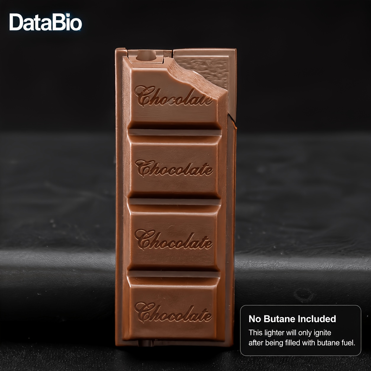 TEMU (no Butane) 1pc Small Chocolate Shape Creative Lighter Portable Lighter Suitable For Indoor And Camping Travel Holiday Gift Valentine's Day Gift