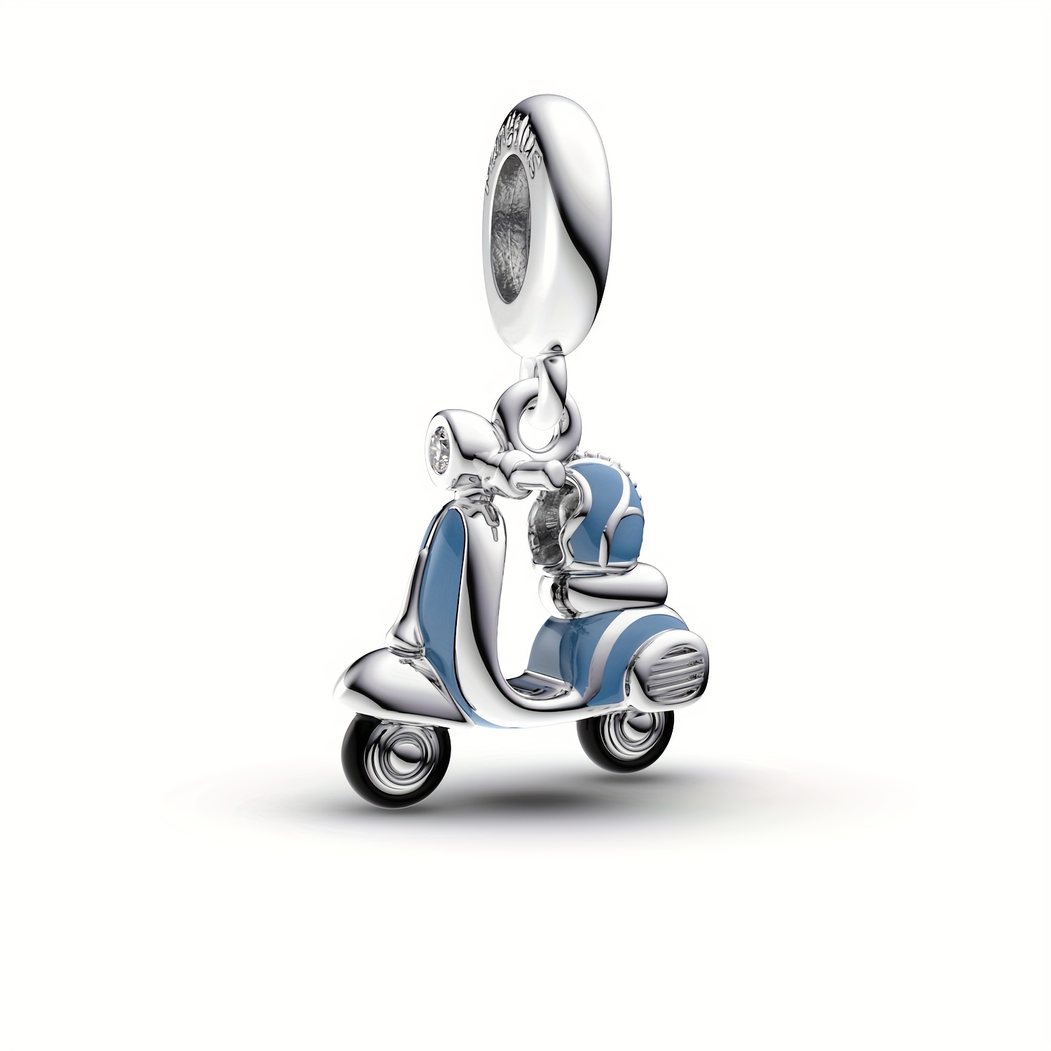 E-shop Die neuen Manyilus Blue Memory Motorrad Charm Perlen eignen sich für Schlangenkette Charm Armband, was sie für Damen Anhänger Halsketten und