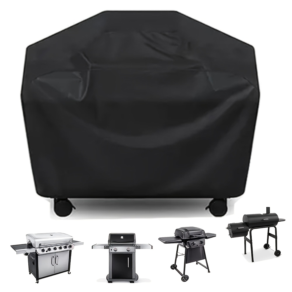 E-shop 210T Oxford Grillabdeckung - Outdoor Staubschutzabdeckung für Kamin, Terrasse, Garten & Hinterhof (Hochwertig, )