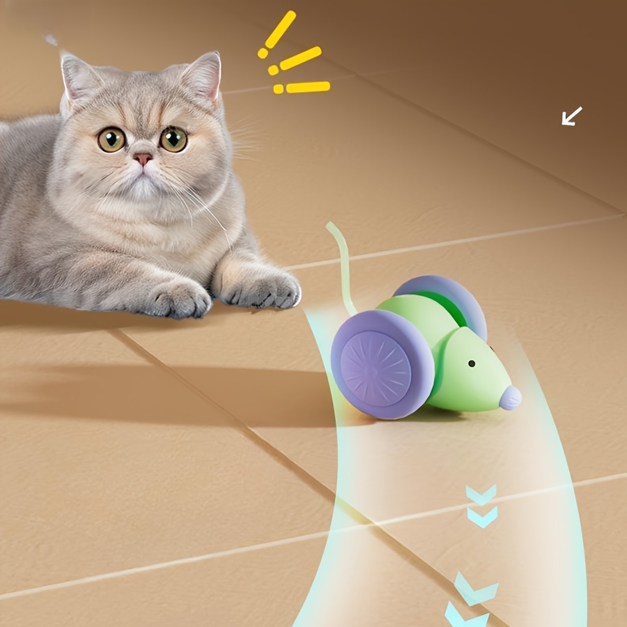 cat teaser toy wand mouse
