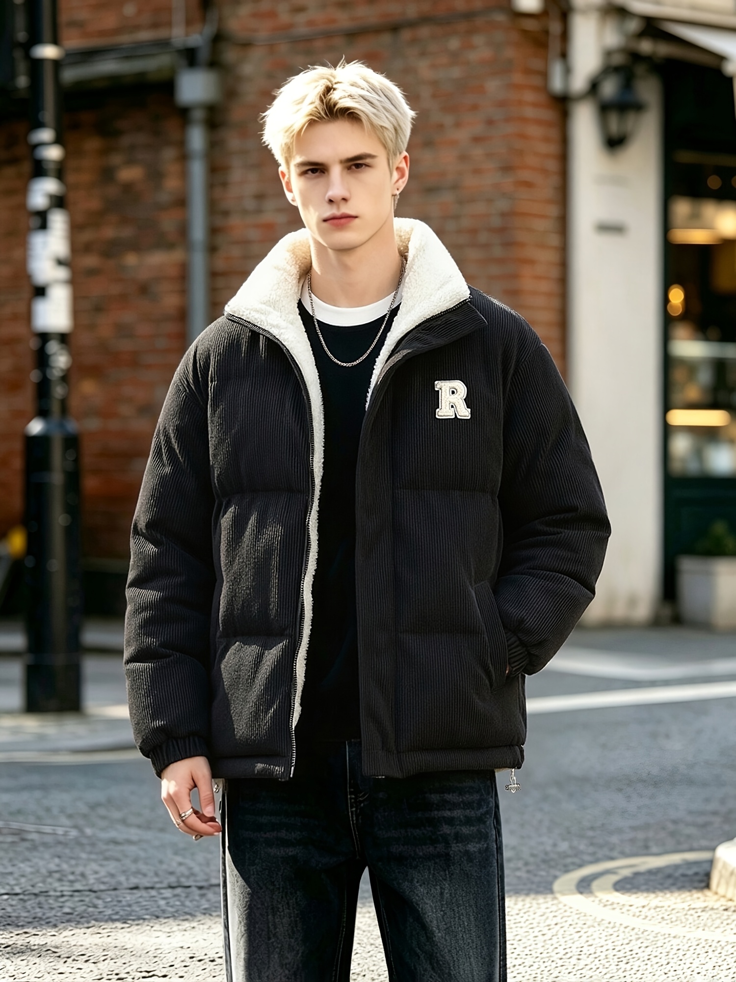Double-Faced Wearable Ultra-Warm Lamb Fleece Jacket