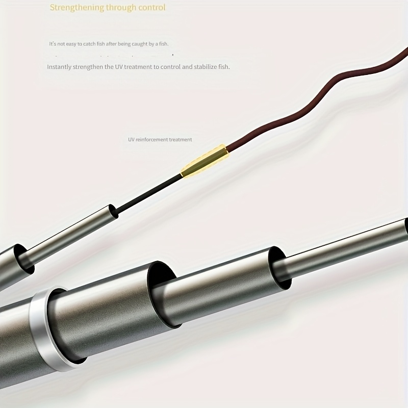 6.5H Ultra Light Large Comprehensive Fishing Rod for Silvery Carp, Big Fish, Table Fishing Rod, Fishing Rod with Handle