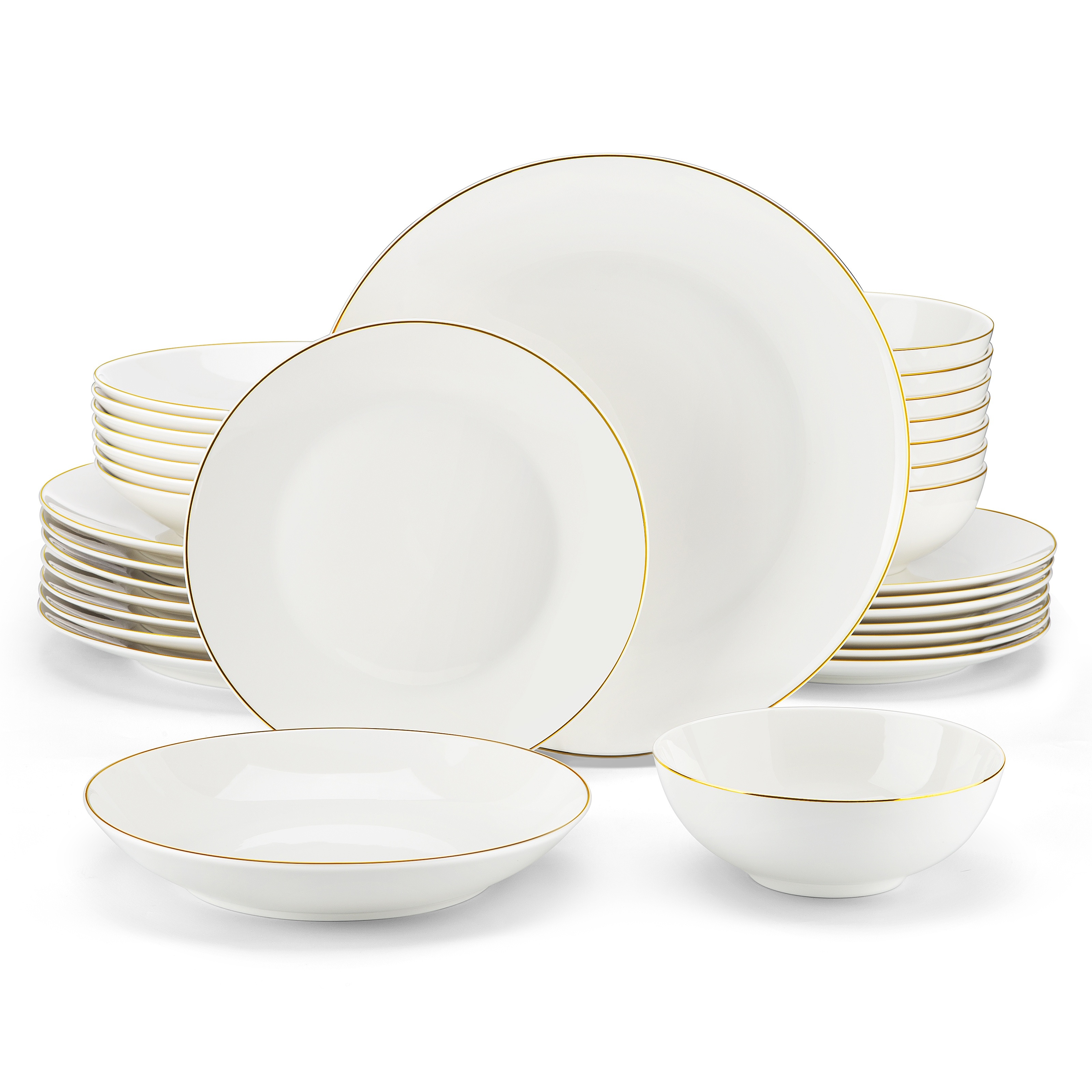 white dinnerware set 32pcs plates bowls sets Temu Netherlands