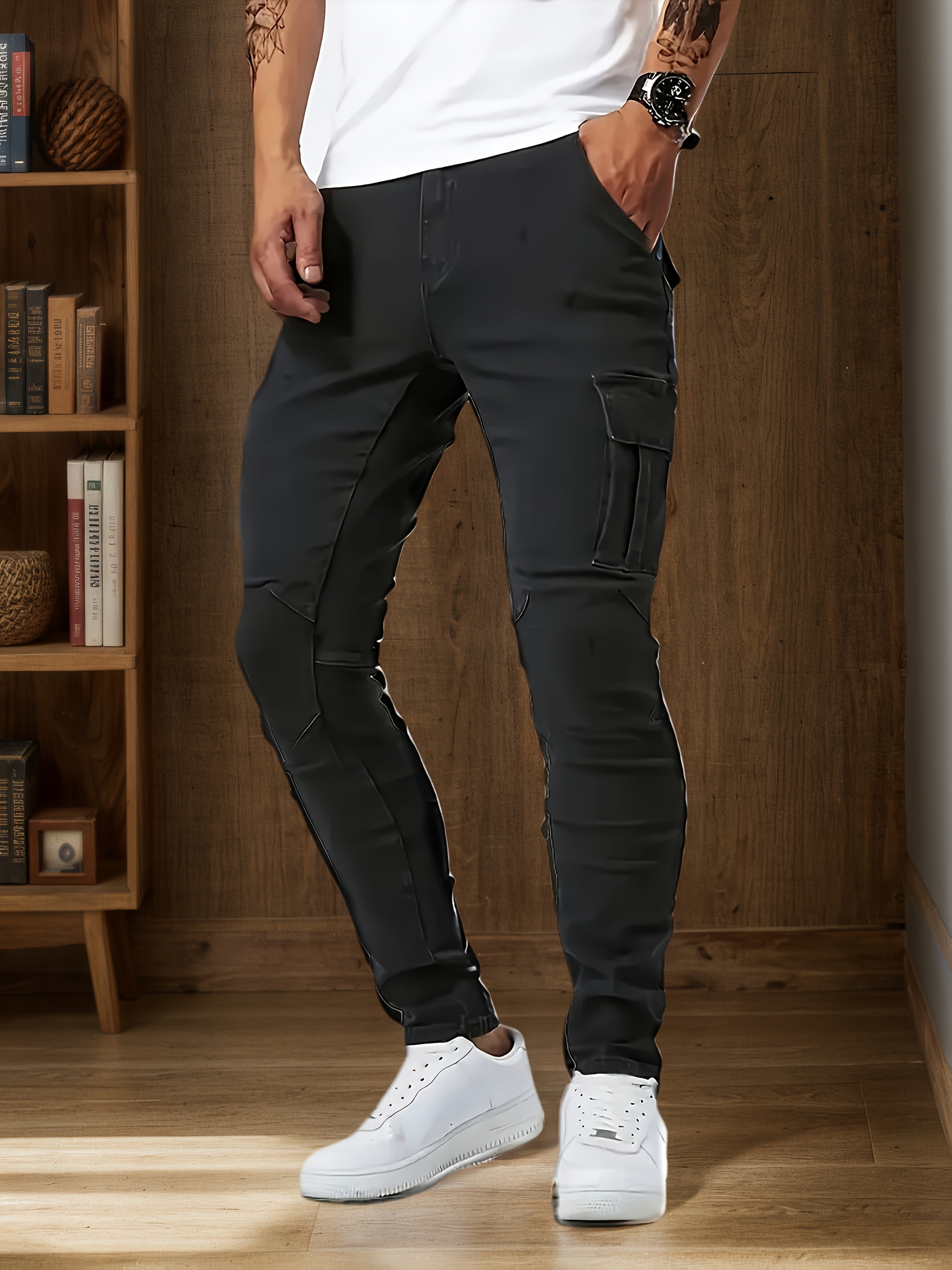 jeans cargo pants men sold on Temu United States