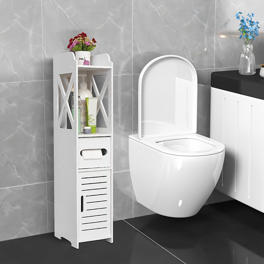 badezimmerschrank elegantes schlichtes aussehen wc schrank