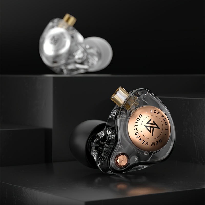 kz edx pro 2 earphone hifi music earbud noise cancelling headset r detachable design 3 5mm type c compatible with smartphones tablets laptops desktop computers tvs ideal for gaming calls Product details 2