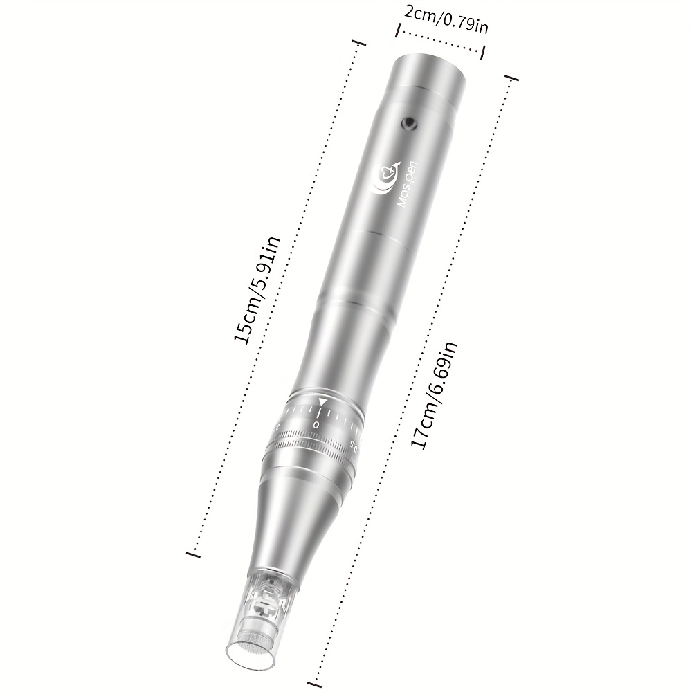 5-Speed Adjustable Derma Pen with 10 Replacement Tips