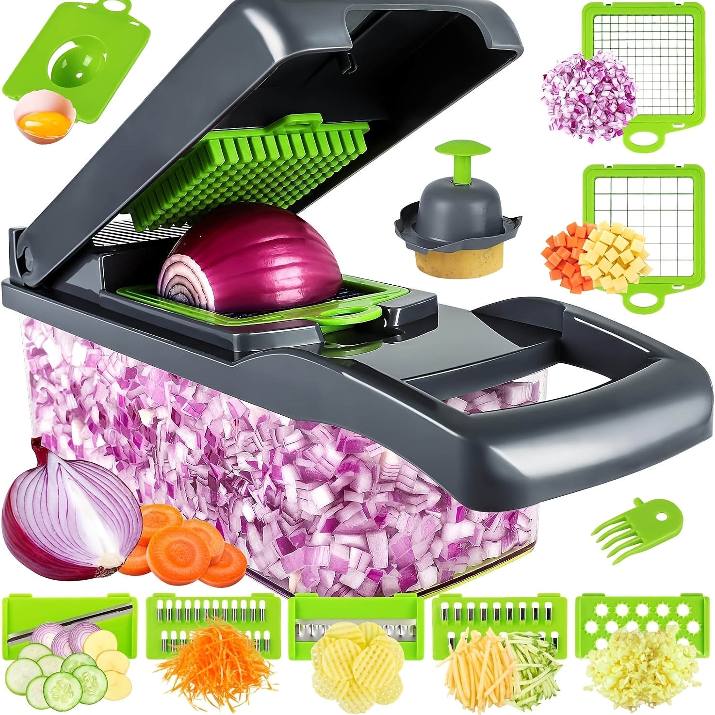 14 in 1 vegetable chopper