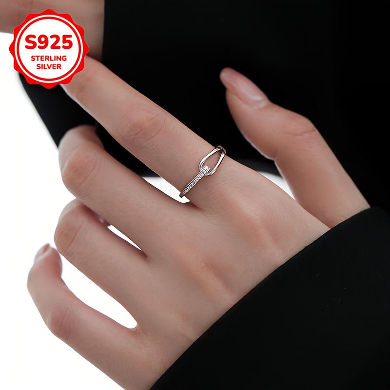 Hypoallergenic Teardrop Ring Adjustable Size Gift for Her