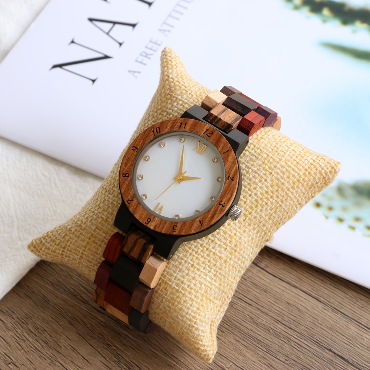korean dressing style Luxury Women's Waterproof Luminous Date Week Quartz Stainless Steel Watch main image 0