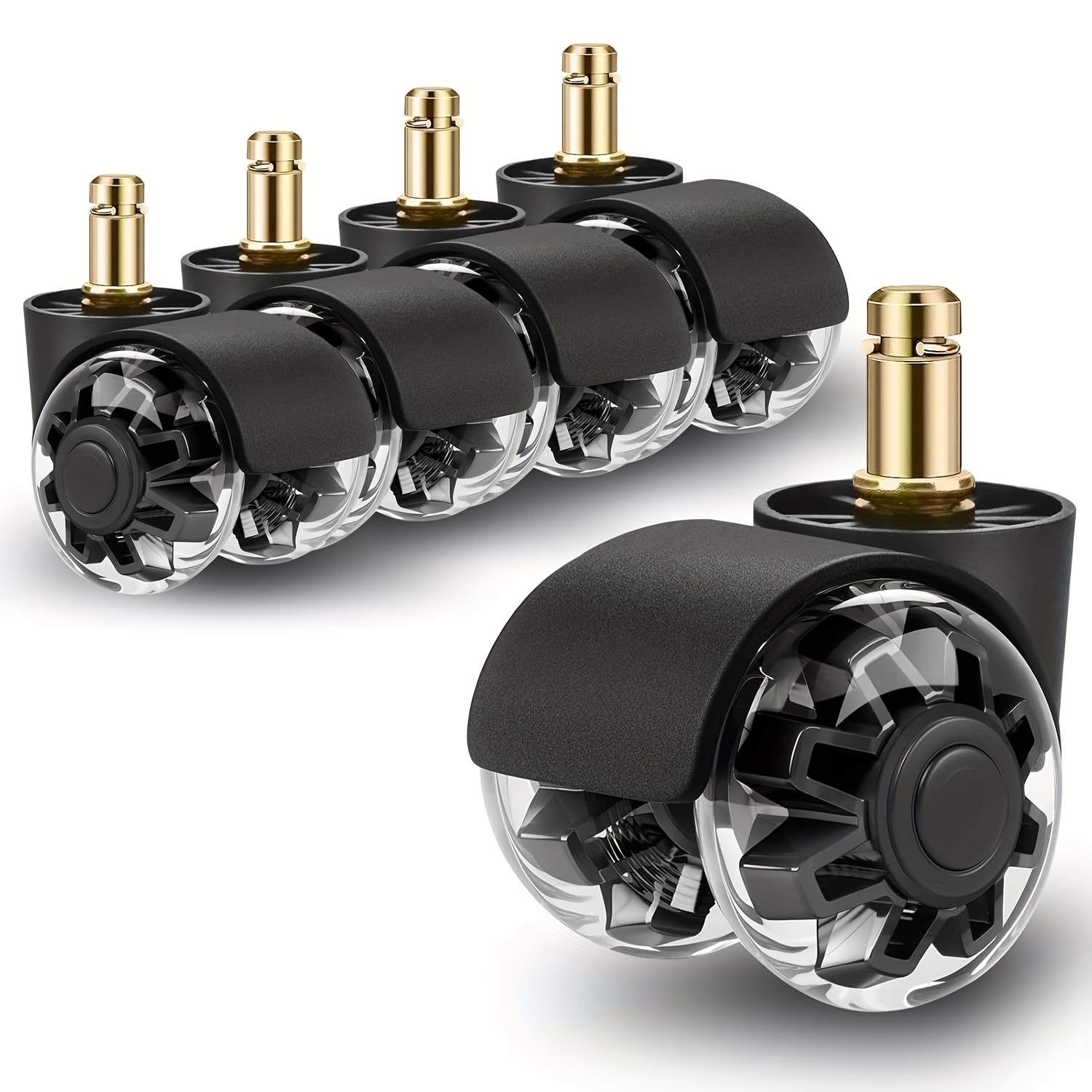 office chair wheels 10 x 22mm 1kea desk chair wheels gaming Temu