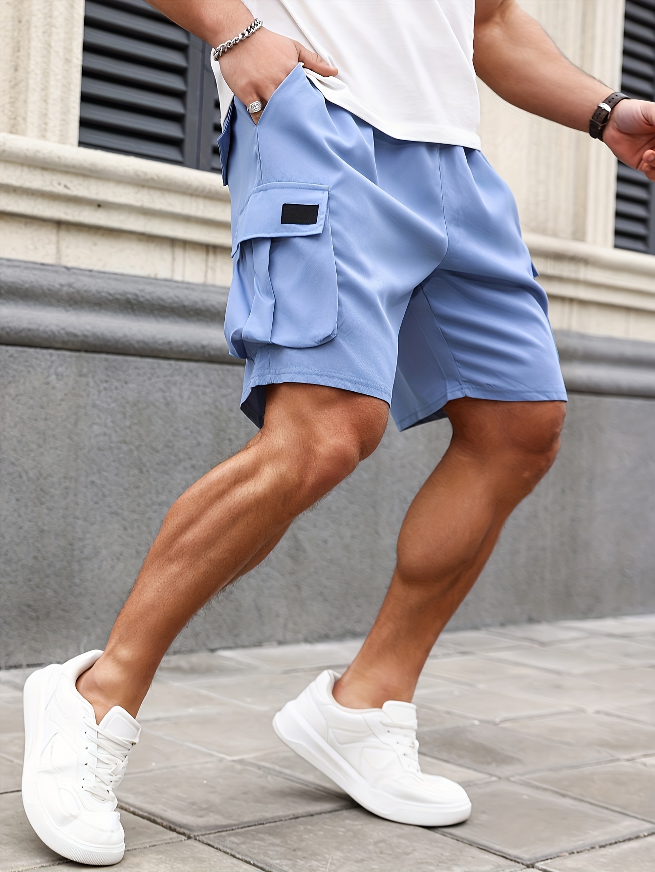 plus size cargo shorts set voor heren casual Temu Netherlands