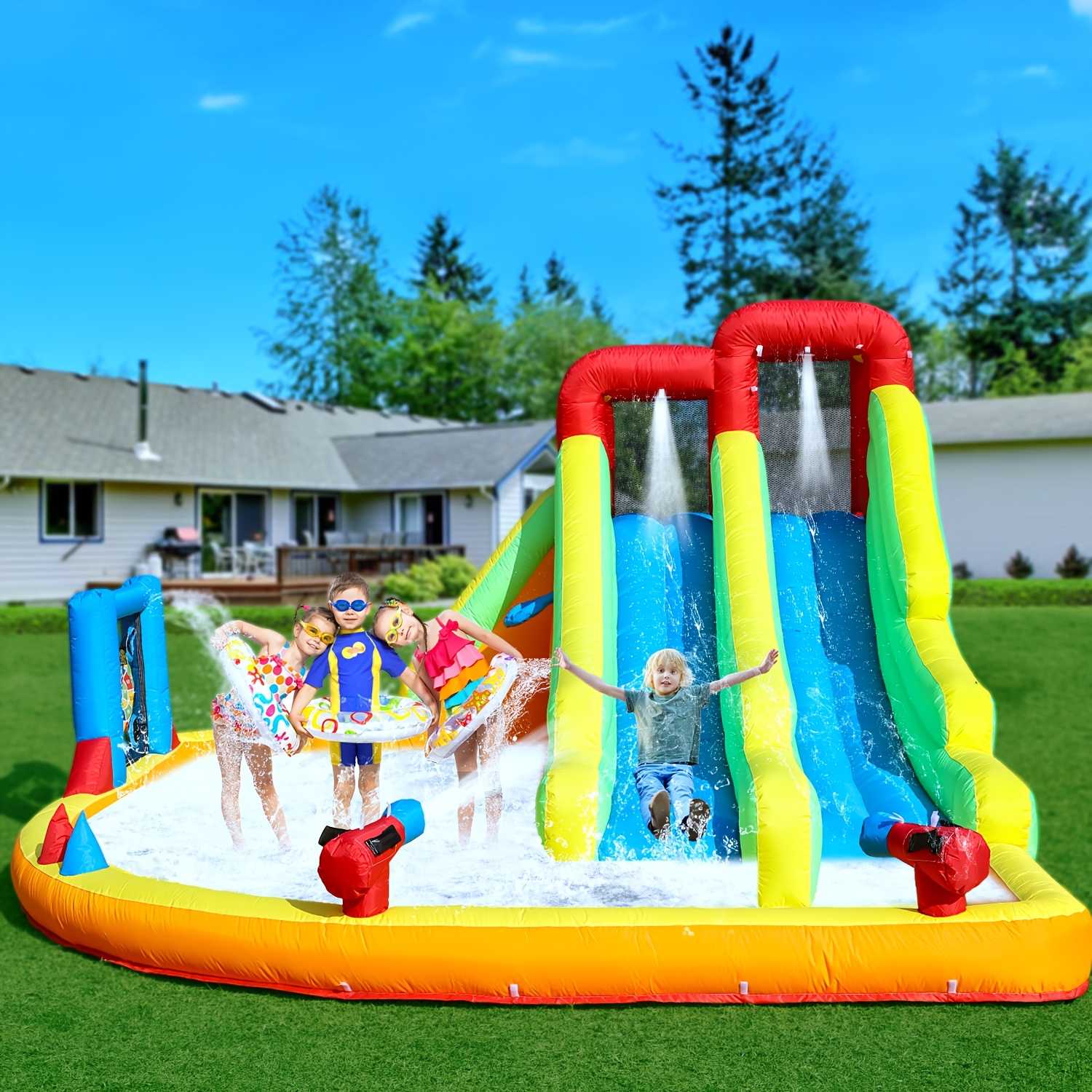 Inflatable Water Slide Toys R Us Inflatable Pool Wahu Slip N Slide