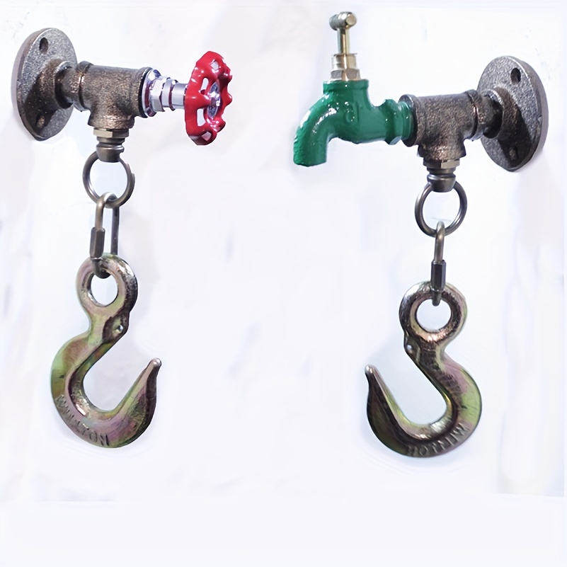 1pc Metal Hook, Iron Decoration, Hanging Heavy Objects, Suitable For Home  Storage