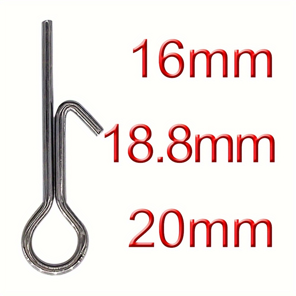 

Lot de 50 Crochets Pivotants en Inoxydable - Crochets de à Résistance - de