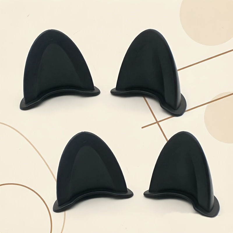 TEMU 4pcs Set() Of Cat Ear Decorations, Suitable For Helmets, Electric Vehicle Bodies, Etc., Cycling Equipment, Diy Matching, Does Not Damage The