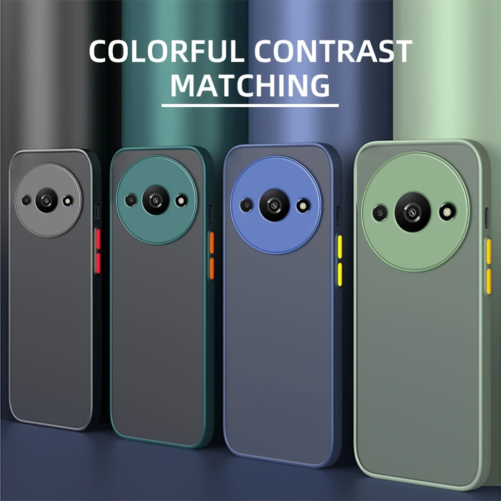 

Shockproof Matte Case For Xiaomi A3 Soft Bumper Clear Hard Back Cover