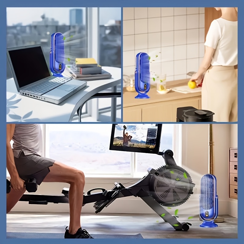 draagbare airconditioner en   -   motor 5 snelheden 720   surround koelblazer | ultra   usb bureauventilator voor thuis kantoor slaapkamer reizen kamperen rv buiten | valentijnsdag kerstcadeaus voor familie vrouwen mannen kinderen 2