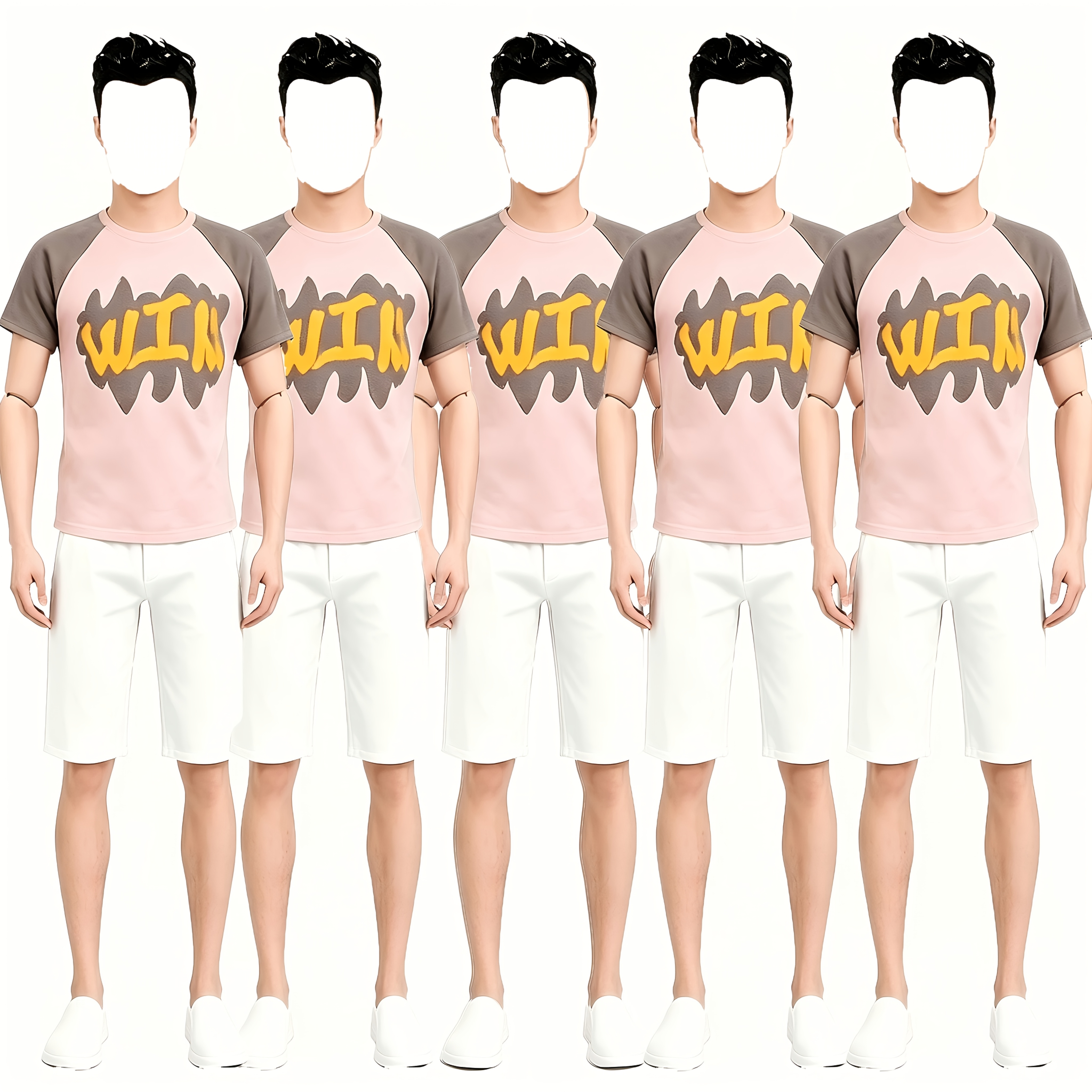 TEMU 10pcs/set Random Style Clothing, Including 5pcs Random Tops And 5pcs Random Bottoms, Suitable For 11.82 Inch Dolls, Fun Gift, Christmas Gift,