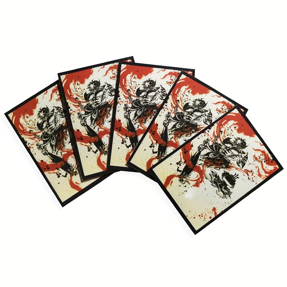 

60pcs Card Sleeves, 66x91mm/2.6*3.58in Card Sleeves, Card Protectors For Trading Cards Game Cards And Photo