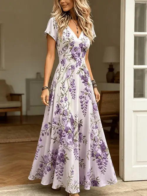 long floral dresses sold on Temu United States long floral dresses sold on Temu United States