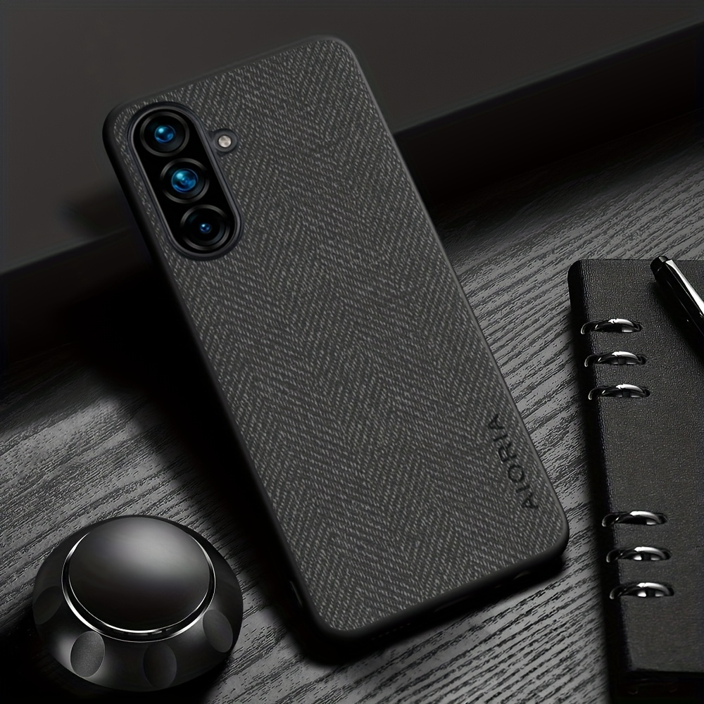 Case for for Galaxy A56 A06 A16 A26 Durable And Minimalist Design Herringbone Element Phone Case for for Galaxy A36