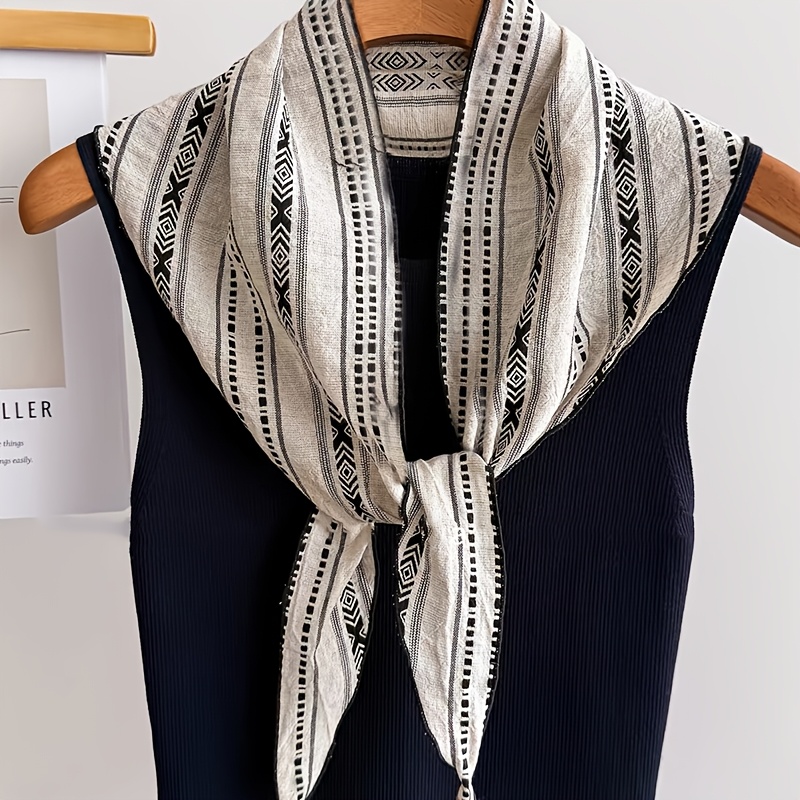 Women's Ethnic Style Triangle Scarf Belt for Trousers