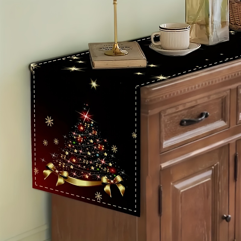 

Christmas Table - & Christmas Tree , For Dining & Parties, , Rectangular