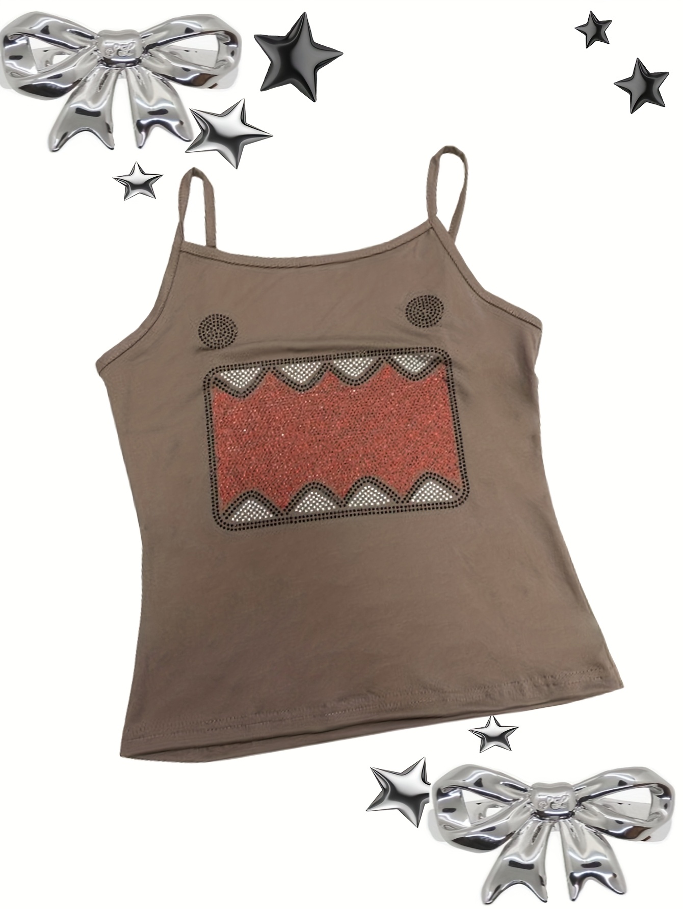 tank tops y2k sold on Temu United States
