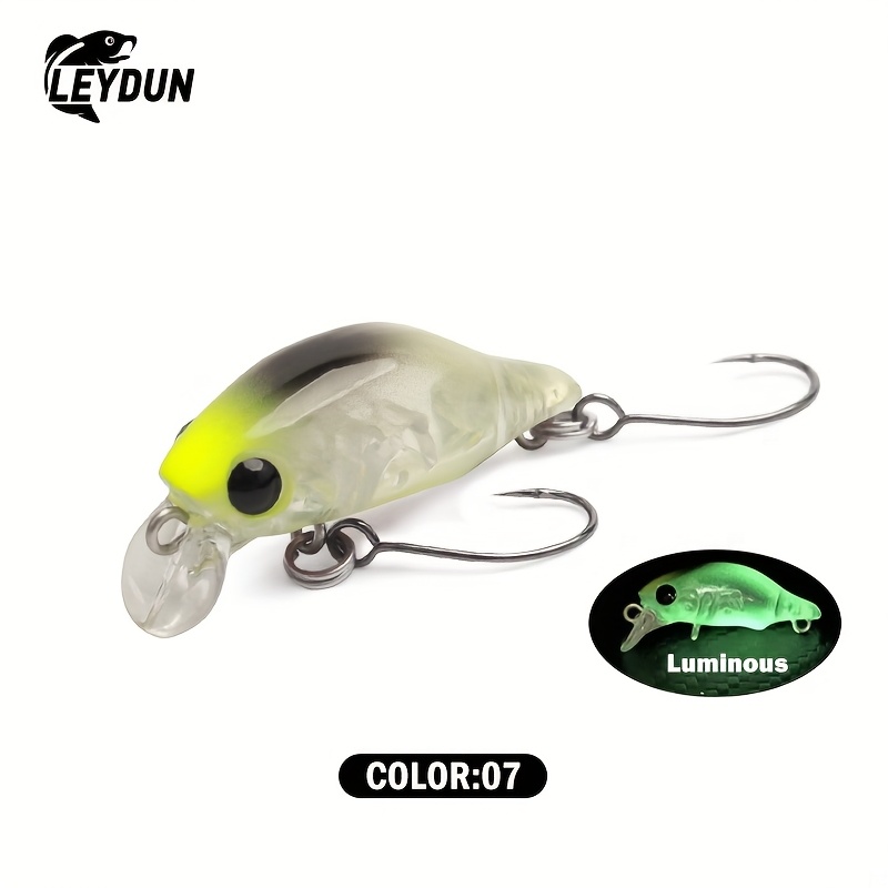 Image of Leydun New Micro Floating Minnow Fishing Lure 30mm 1.5g Shallow Diving Crankbait For Trout, Perch, , And