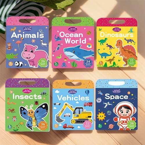 youngsterss sticker book washable and