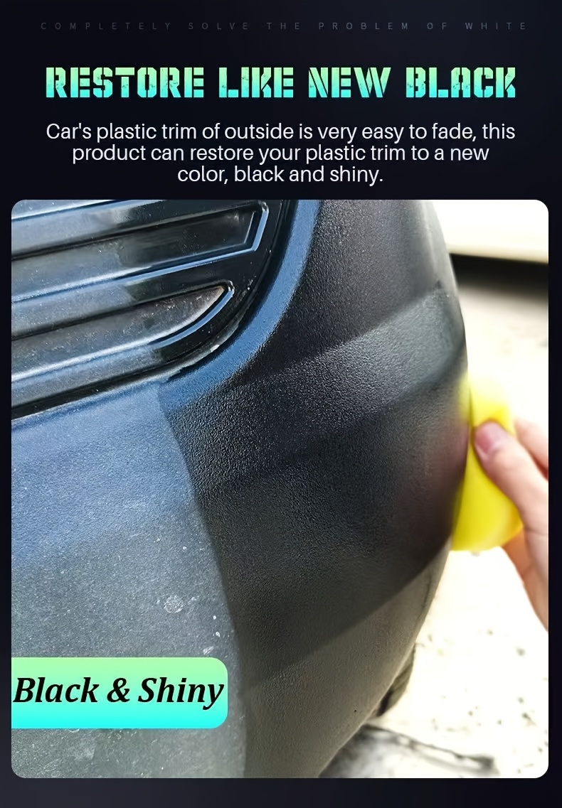 car plastic coating crystal plating agent automotive interior renovation dashboard coating polishing agent long lasting hydrophobic liquid kit Product details 1