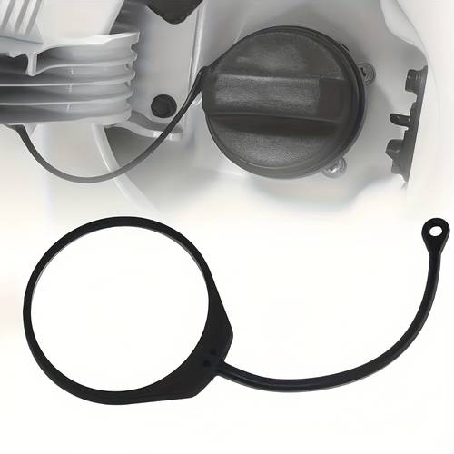 universal fuel cap strap durable stain resistant plastic gas lid tie for all vehicles