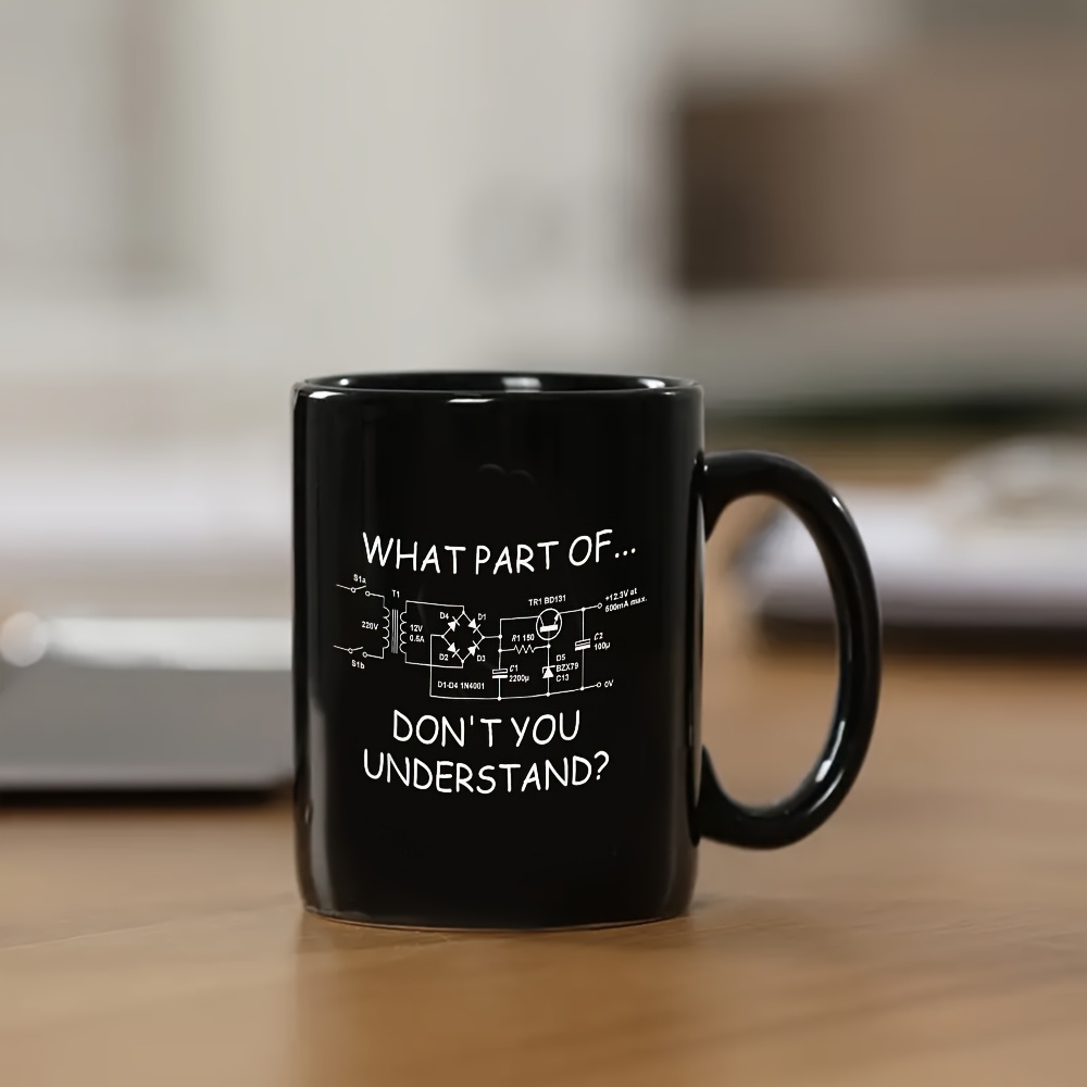 artikel foto 1   grappige welk   begrijp je niet? sarcastische   - 11oz   keramische koffiebeker met   quote, humoristisch cadeau voor kantoor & thuis voor leraren, collegas, het voor de hand liggende onderzoeken