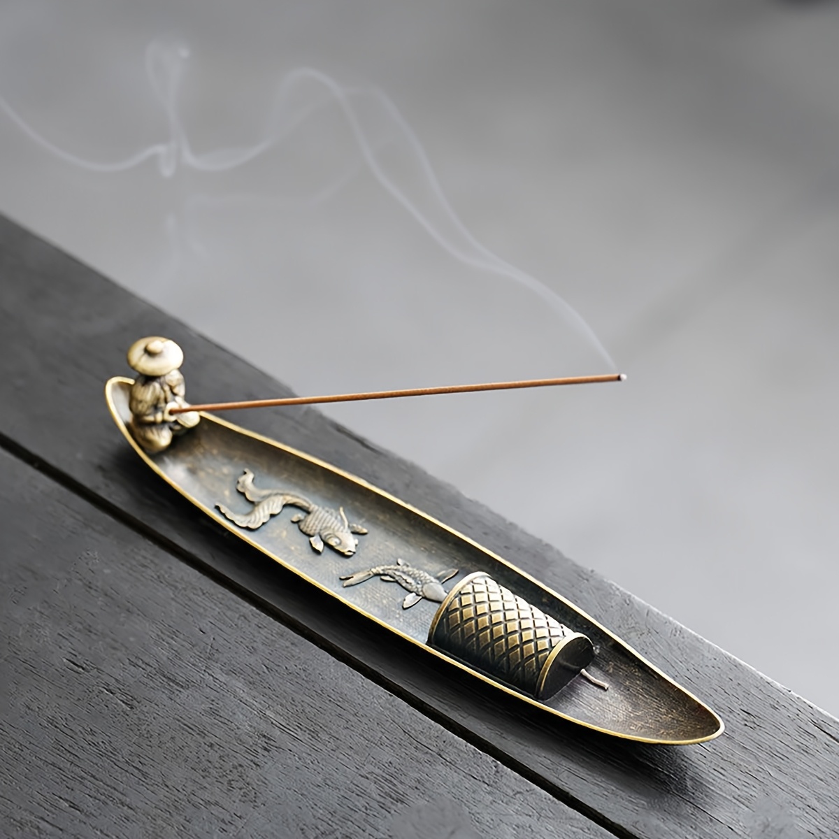 

1pc Metal Incense , Decorative Incense For , Zen For , - For Christmas, Halloween, Easter, Hanukkah,